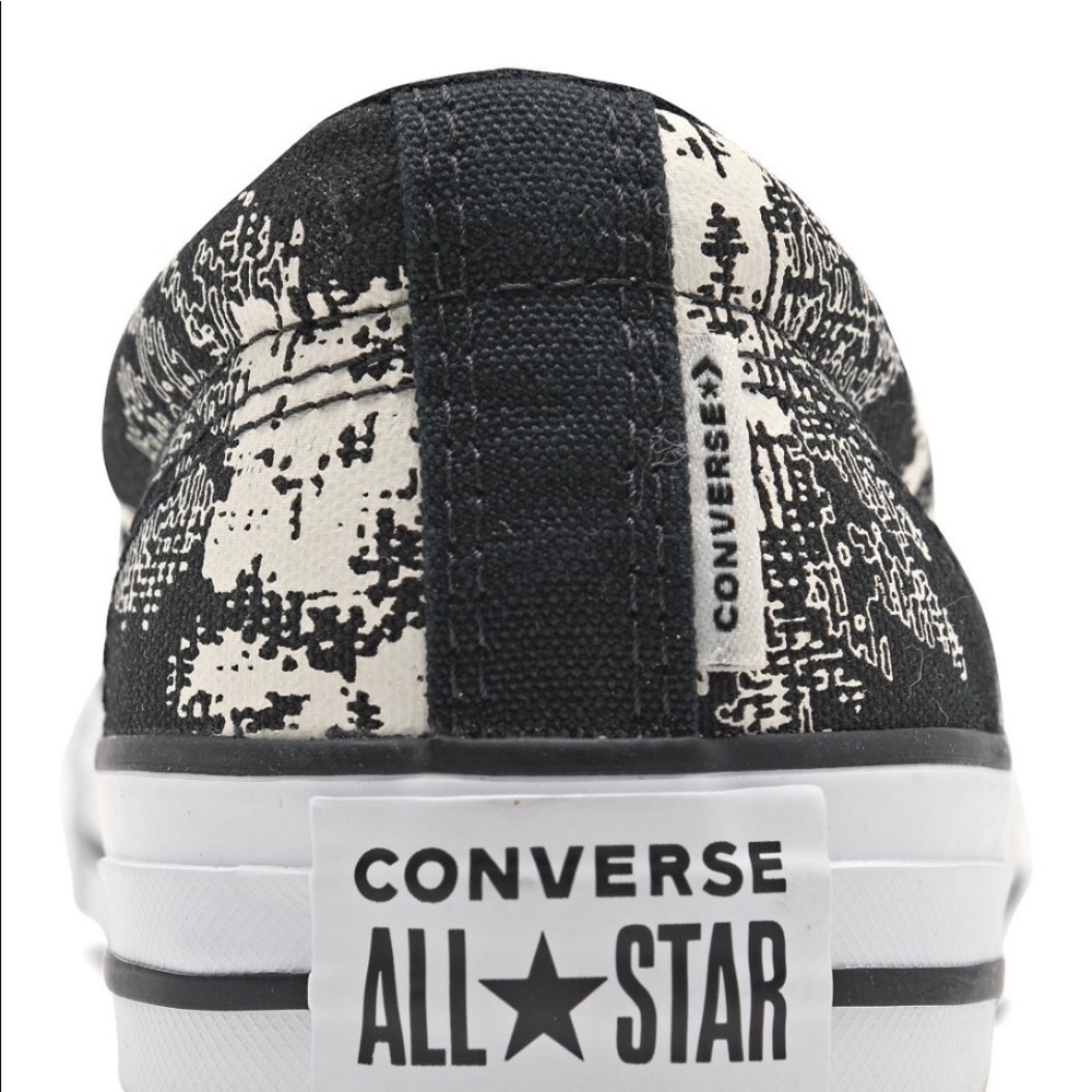 Converse Women's Chuck Taylor All Star Floral Print Slip-On Casual Sneakers - Picture 5 of 6